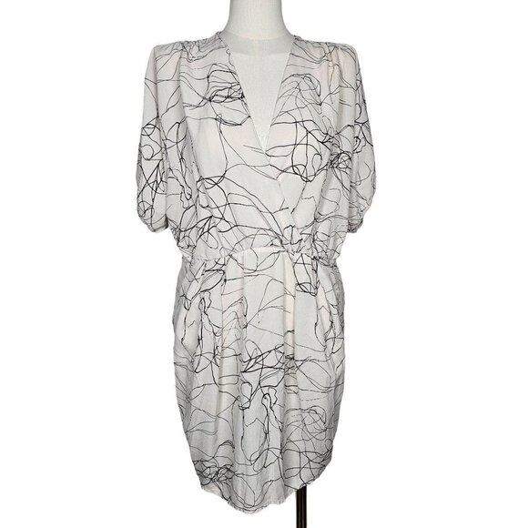 Ulla Johnson Barney's Co-Op Silk Casual Summer Dress White Women‎ Size 4 - Picture 1 of 12